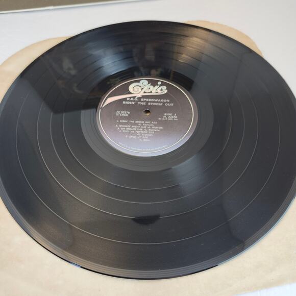 REO Speedwagon " Ridin The Storm Out" Vinyl PE 32378 Album 1973 Pre-Owned - Picture 3 of 11